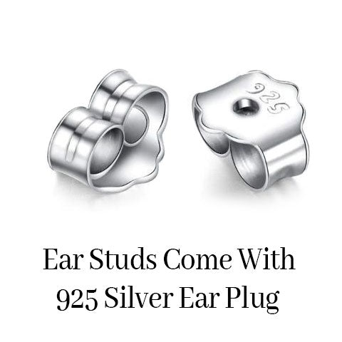 Silver House Earrings