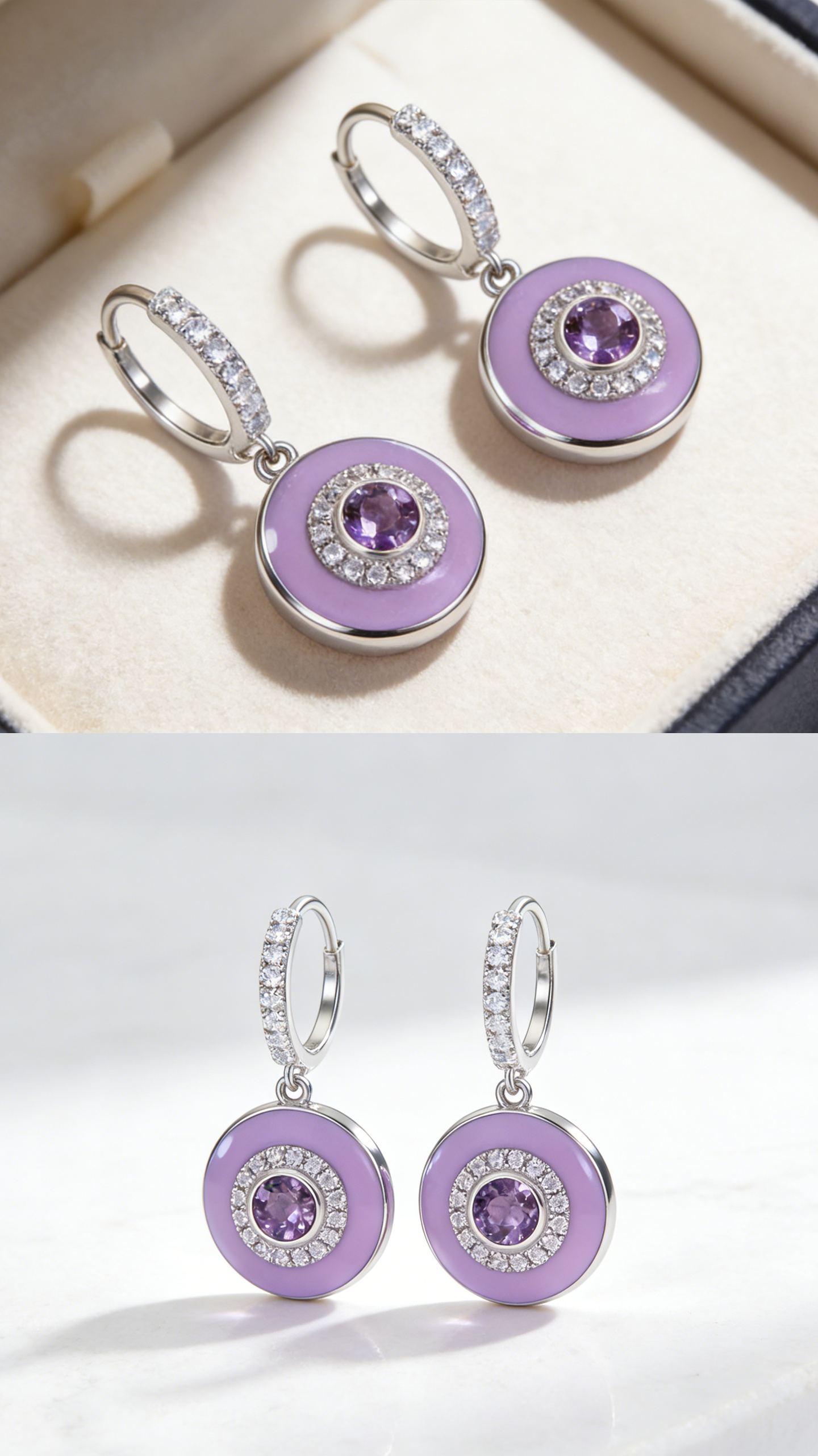 Tiny Huggie Earrings with Unique Drip Glaze | Multiple Colors Available