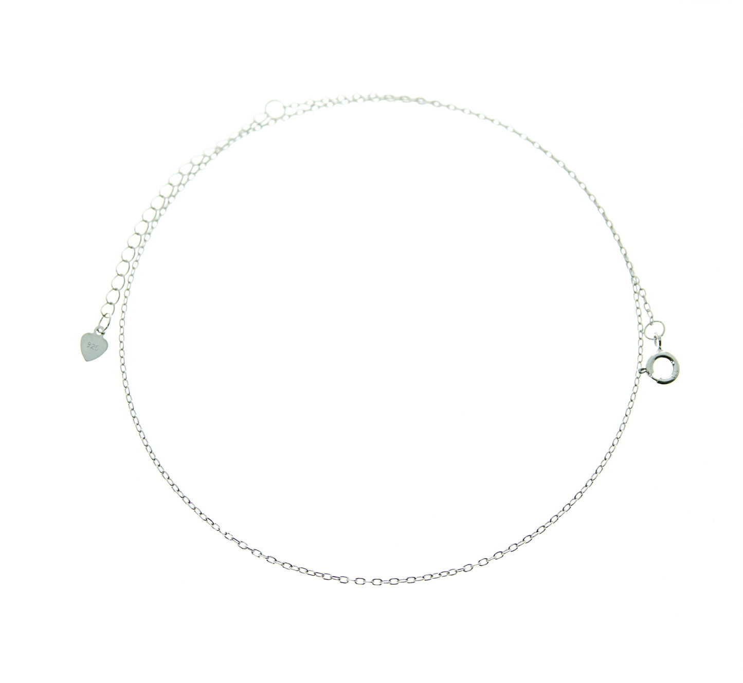 Silver 925 Trace Chain Necklace