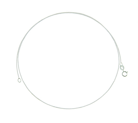 Silver 925 Box Chain Necklace