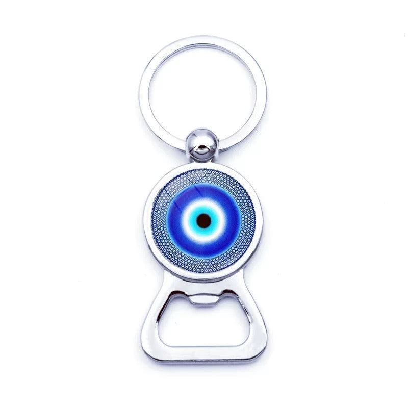 Evil Eye Key Chain Bottle Opener