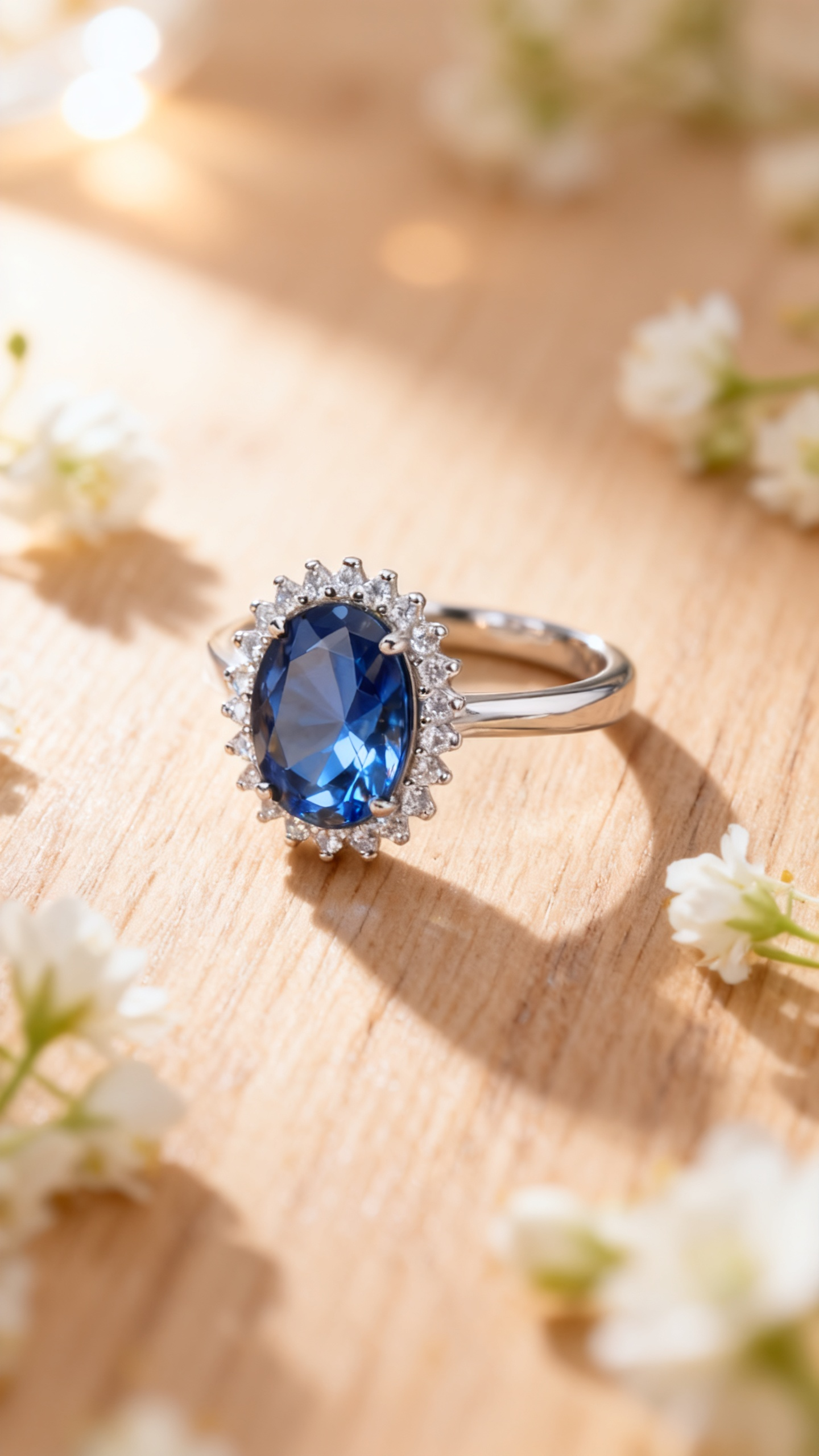 Silver House  Ring with Smooth Oval Cabochon Gemstone|  Sterling Silver Multiple Colors Available